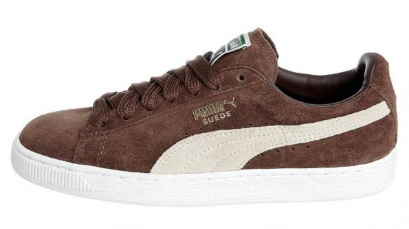 puma suede marron