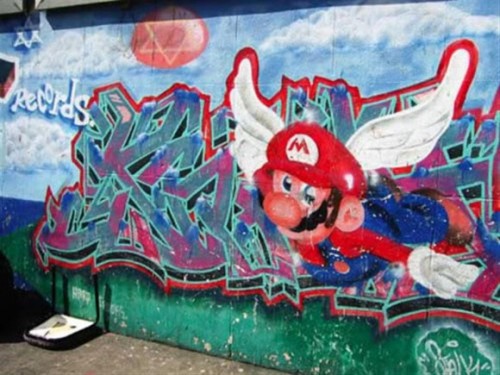 S Lection De Graffitis Qui S Inspirent De L Univers De Super Mario Bros