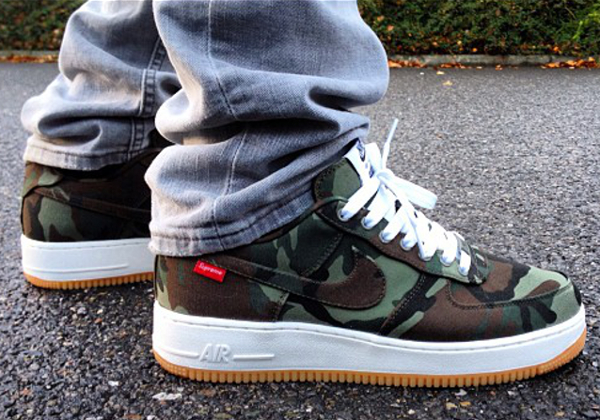 air force 1 low supreme camouflage