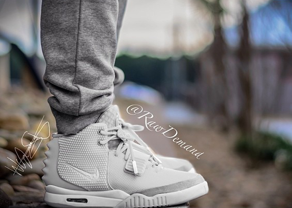 air yeezy white