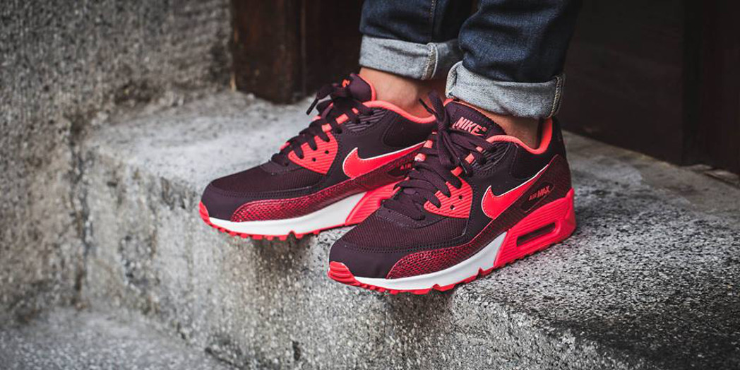 nike air max 90 burgundy mens