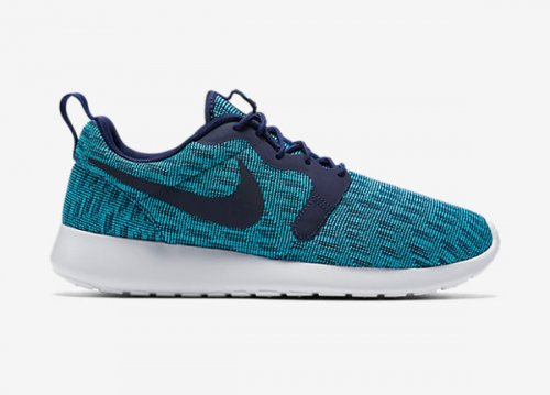 Nike Roshe Run Jacquard Midnight Navy Sneakers Actus