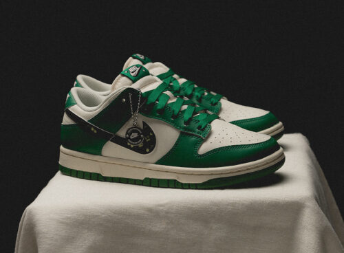 Nike Dunk Low SE Jackpot Lottery Green Malachite Fog Grey