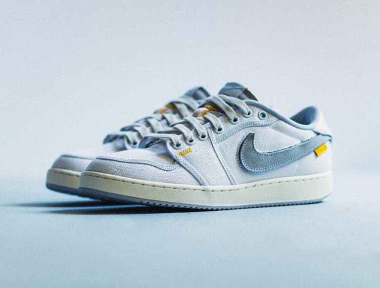 Aj Ajko Low X Union White Swoosh Velcro Interchangeable