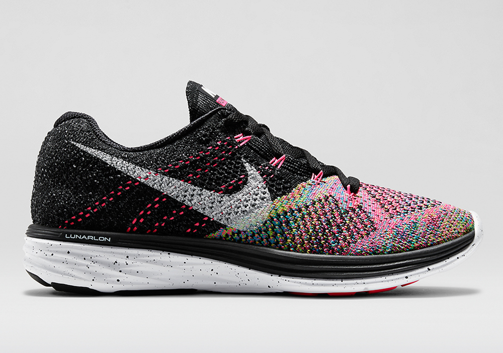 Nike flyknit lunar 3 homme clearance argent