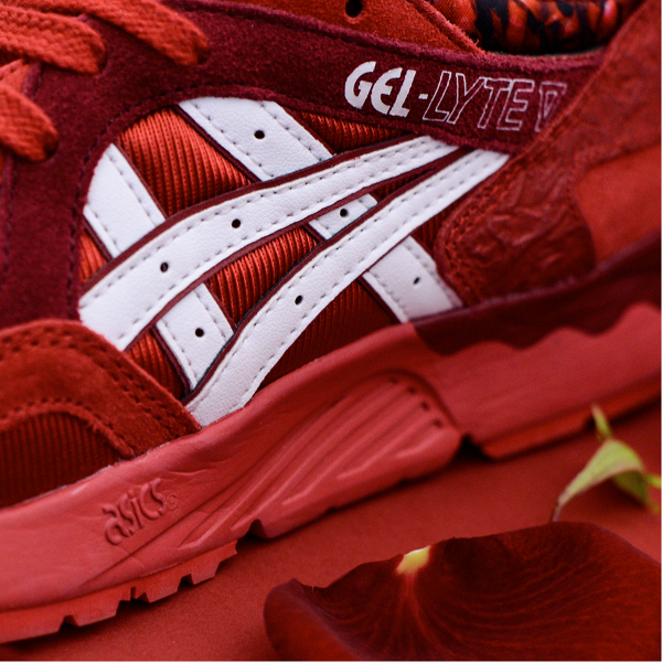 Asics gel lyte 5 rouge hot sale