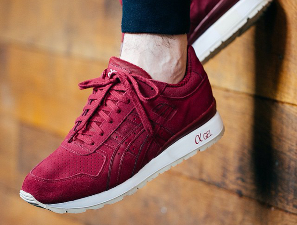 Asics homme bordeaux best sale