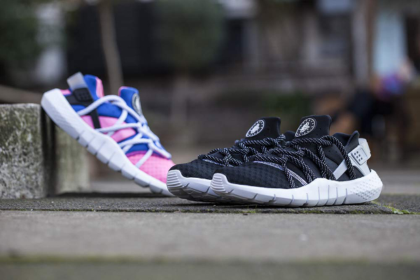 Nike Huarache NM Black White Pink Blue