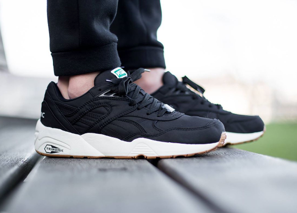 Puma r698 store nylon noir