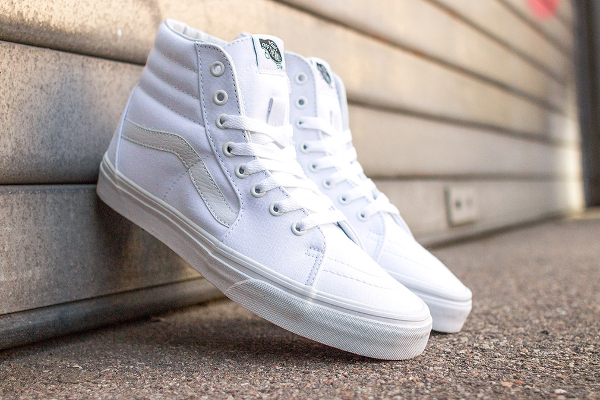 vans sk8 blanche