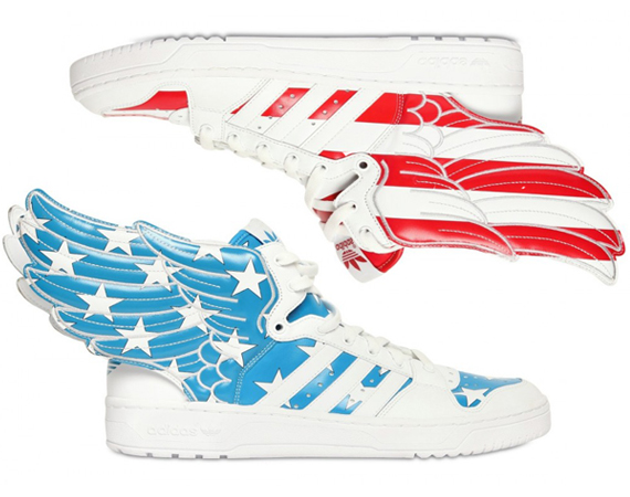 adidas js wings american flag