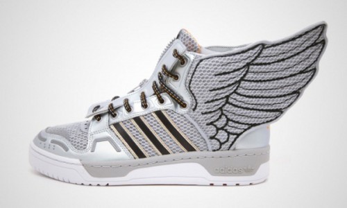 Jeremy Scott - Adidas Original gris avec des ailes