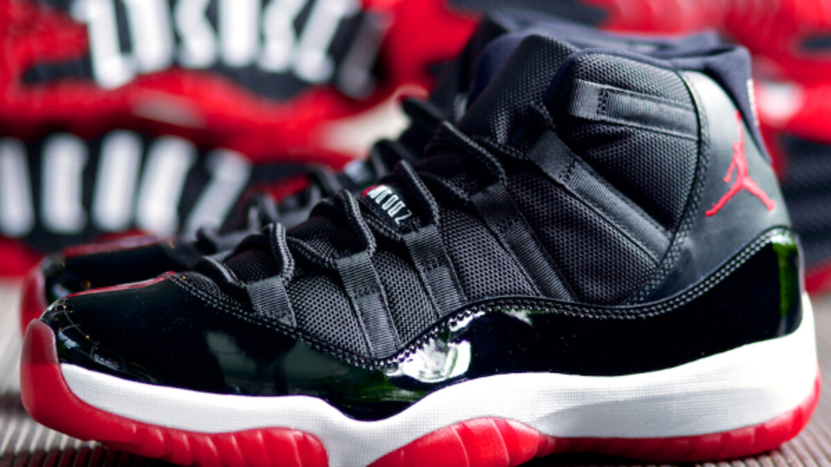 Jordan 11 bred black and red hotsell