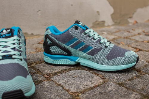 zx flux weave grise