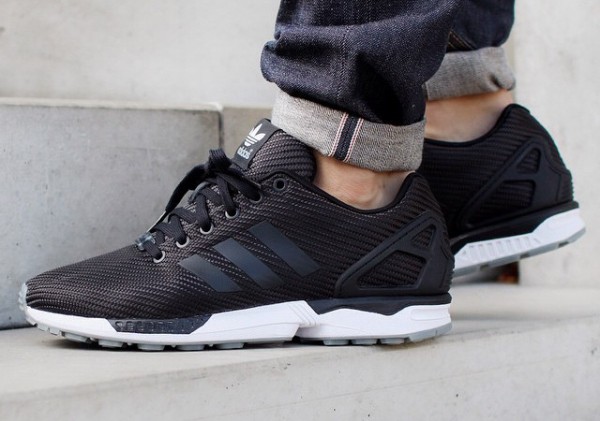 Adidas ZX Flux Ballistic Woven Black Black (7)