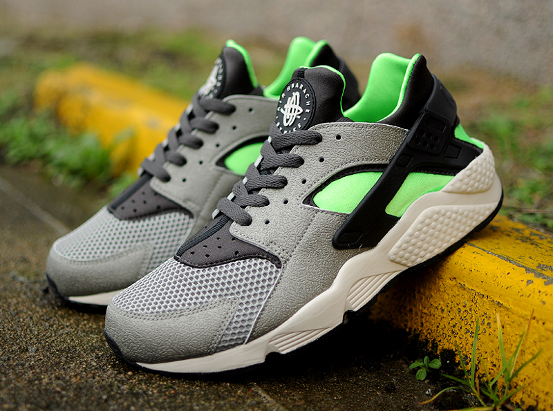 huarache grise verte