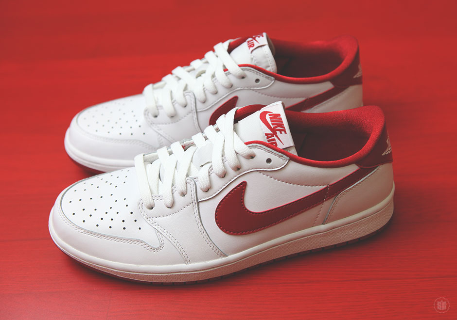 jordan 1 low white and red