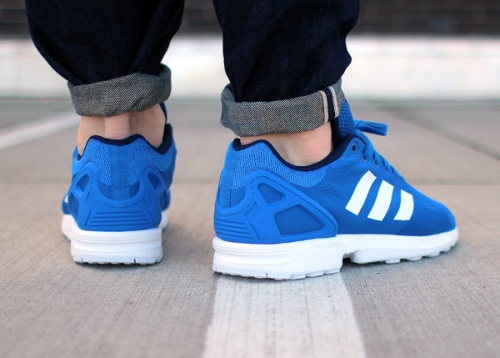 adidas zx flux adv enfant bleu