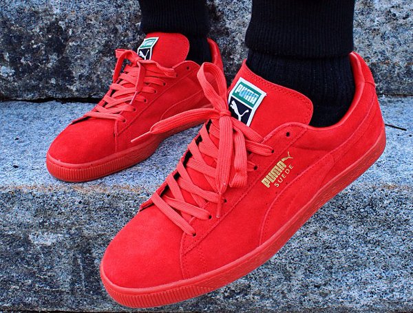 puma suede classic mono iced rouge - 64 