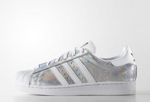 adidas superstar iridescent femme