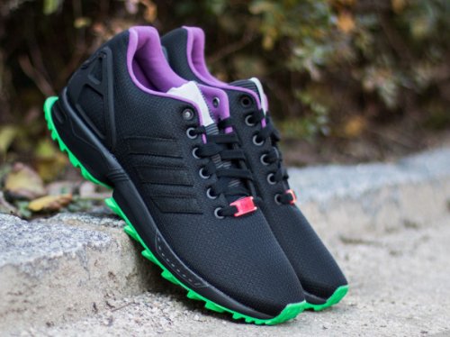 adidas zx flux vert fluo