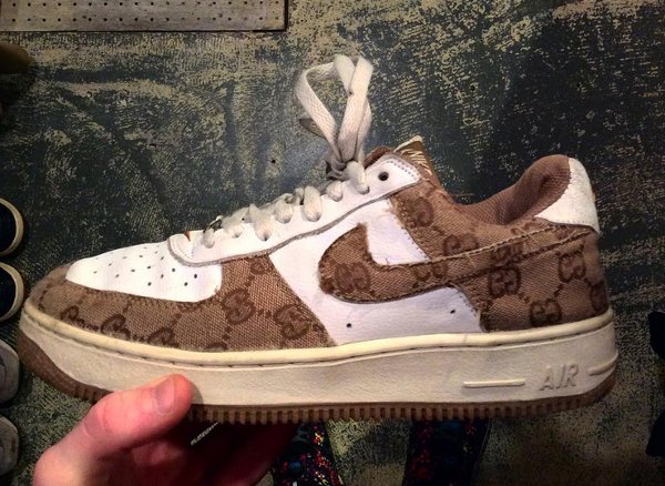 Nike Air Force 1 Low x Gucci fluopump