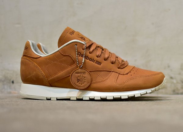 reebok classic leather homme beige