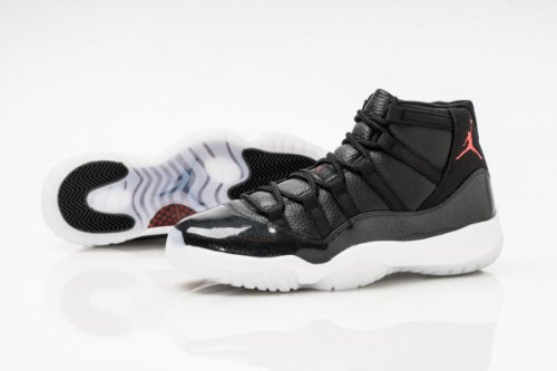 jordan 11 retro black gym red sail