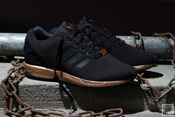 adidas flux black and copper