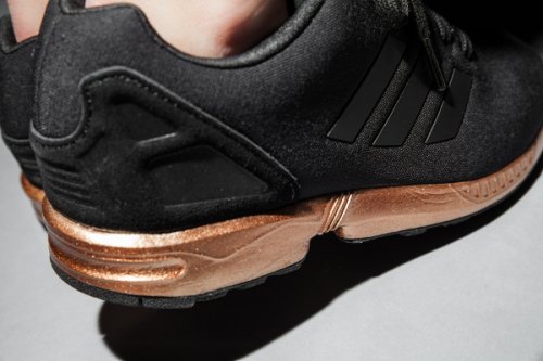 adidas zx flux bronze black copper metallic