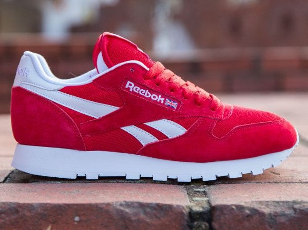 reebok classic leather is red
