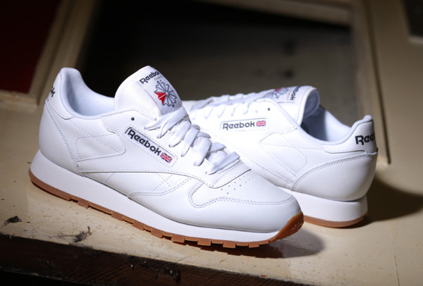 reebok classic leather white gum review