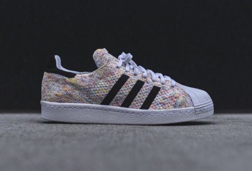 adidas superstar 80s Violet enfant