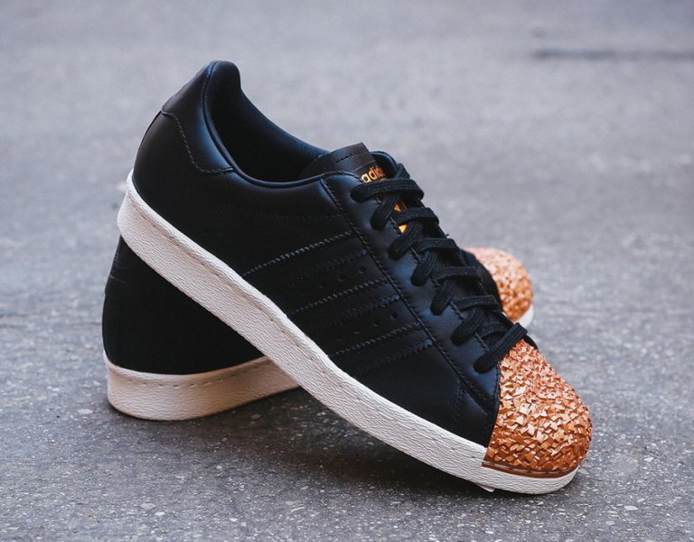 OÃ¹ trouver les Adidas Superstar 80's Metal Toe TF W 'Bronze & Silver'