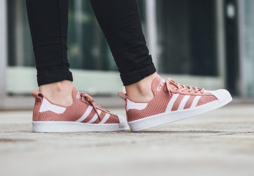 adidas superstar slip on femme rose