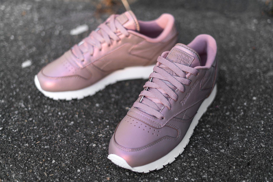 reebok leather pearlized rose gold - 57 
