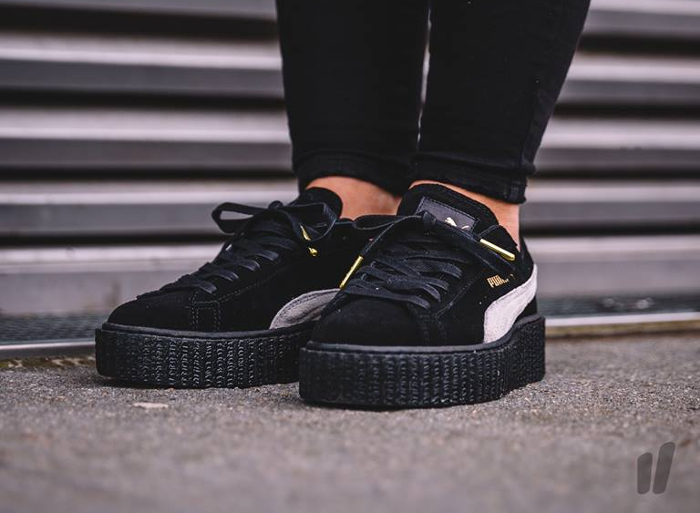 puma chaussure suede creepers