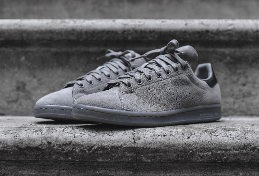 stan smith gray suede