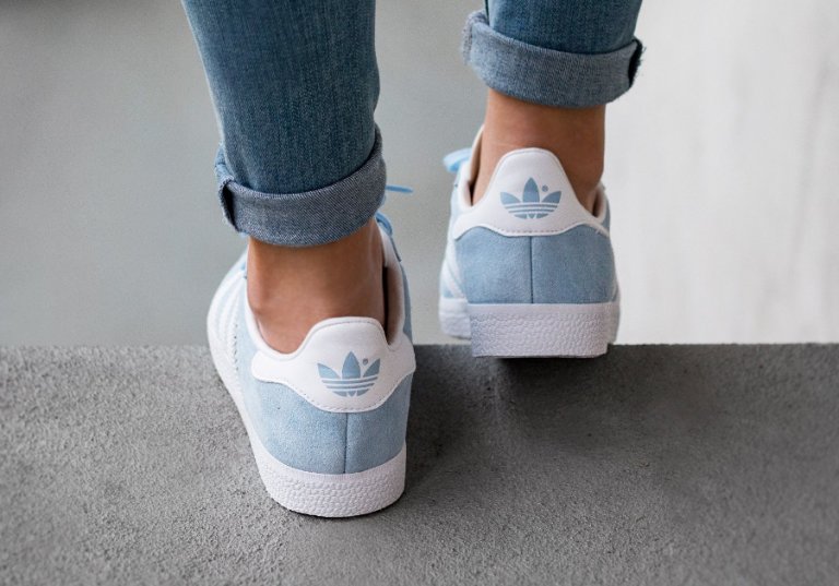 clear sky adidas gazelle