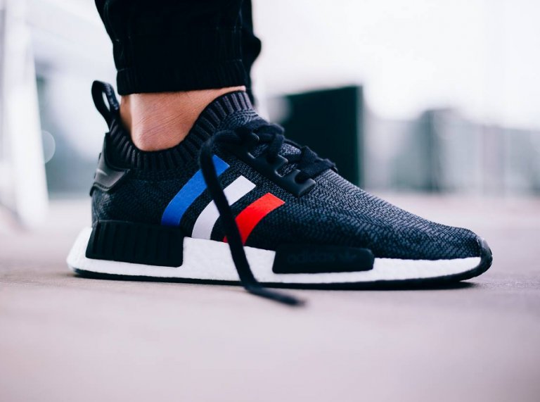 Adidas NMD R1 PK Primeknit 'Tricolore' (les 3 bandes)