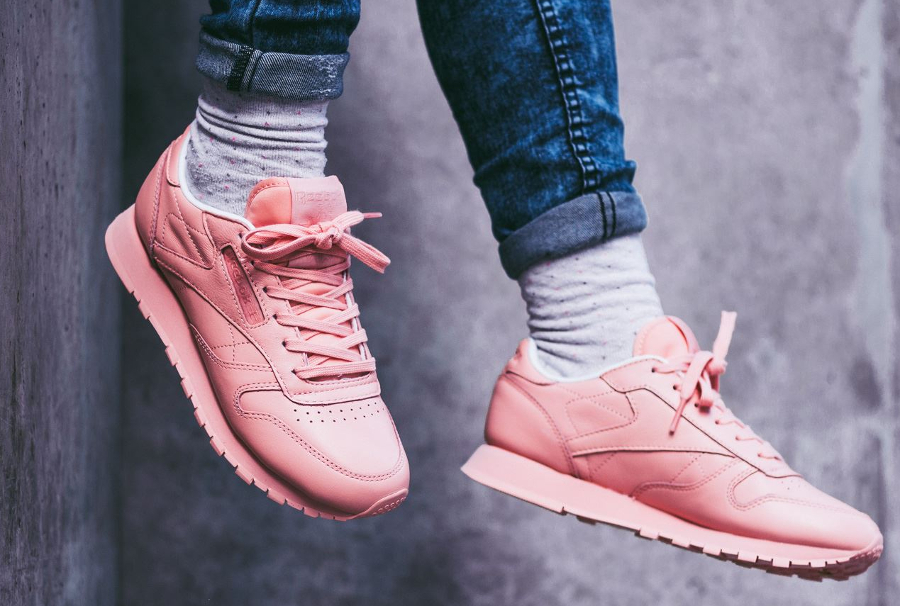 reebok classic femme cyan