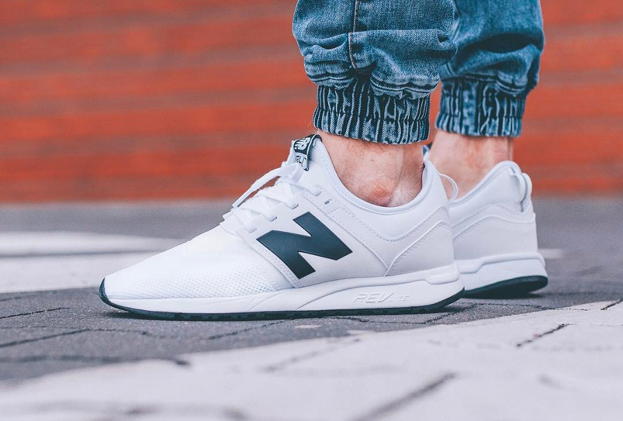 new balance homme blanche 247
