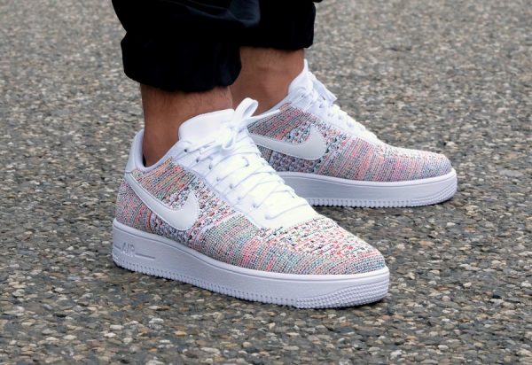 air force one flyknit rose