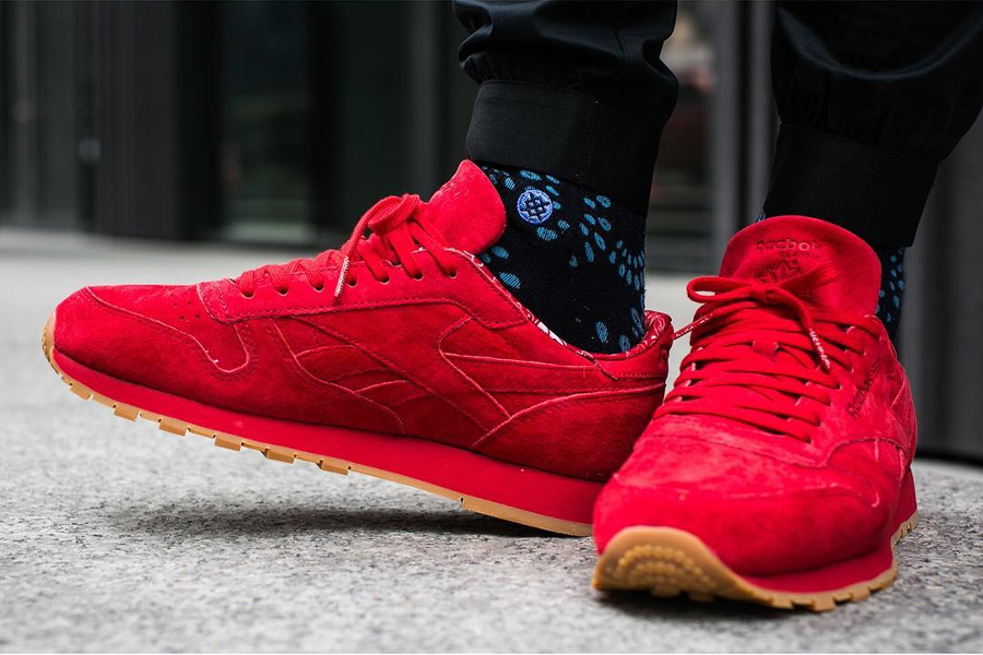 reebok classic leather rouge