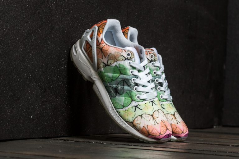 Chaussure The Farm Company x Adidas ZX Flux Butterfly Muticolor (femme)