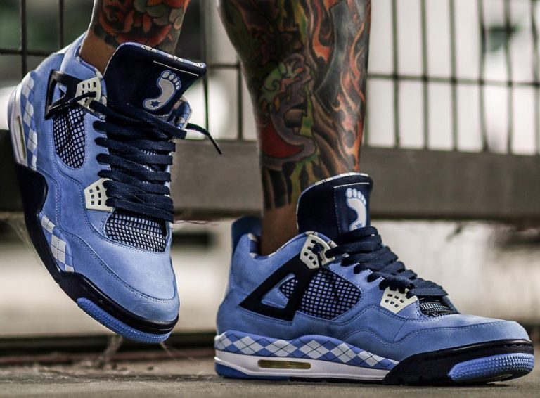 Air Jordan 4 Retro PE UNC - @bigdealphil_