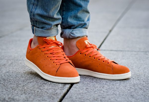 adidas orange homme