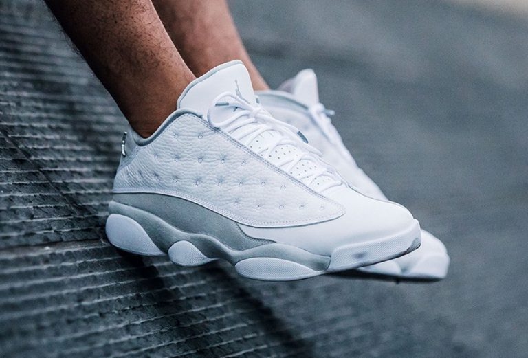 Jordan 13 low platinum hotsell