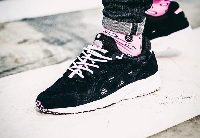 Chaussure Size x Asics Gel DS Trainer 24 Hours LA Black Pink