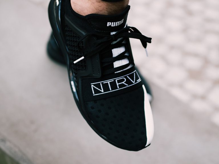 Chaussure Staple x Puma Ignite Limitless NTRVL Black Pigeon